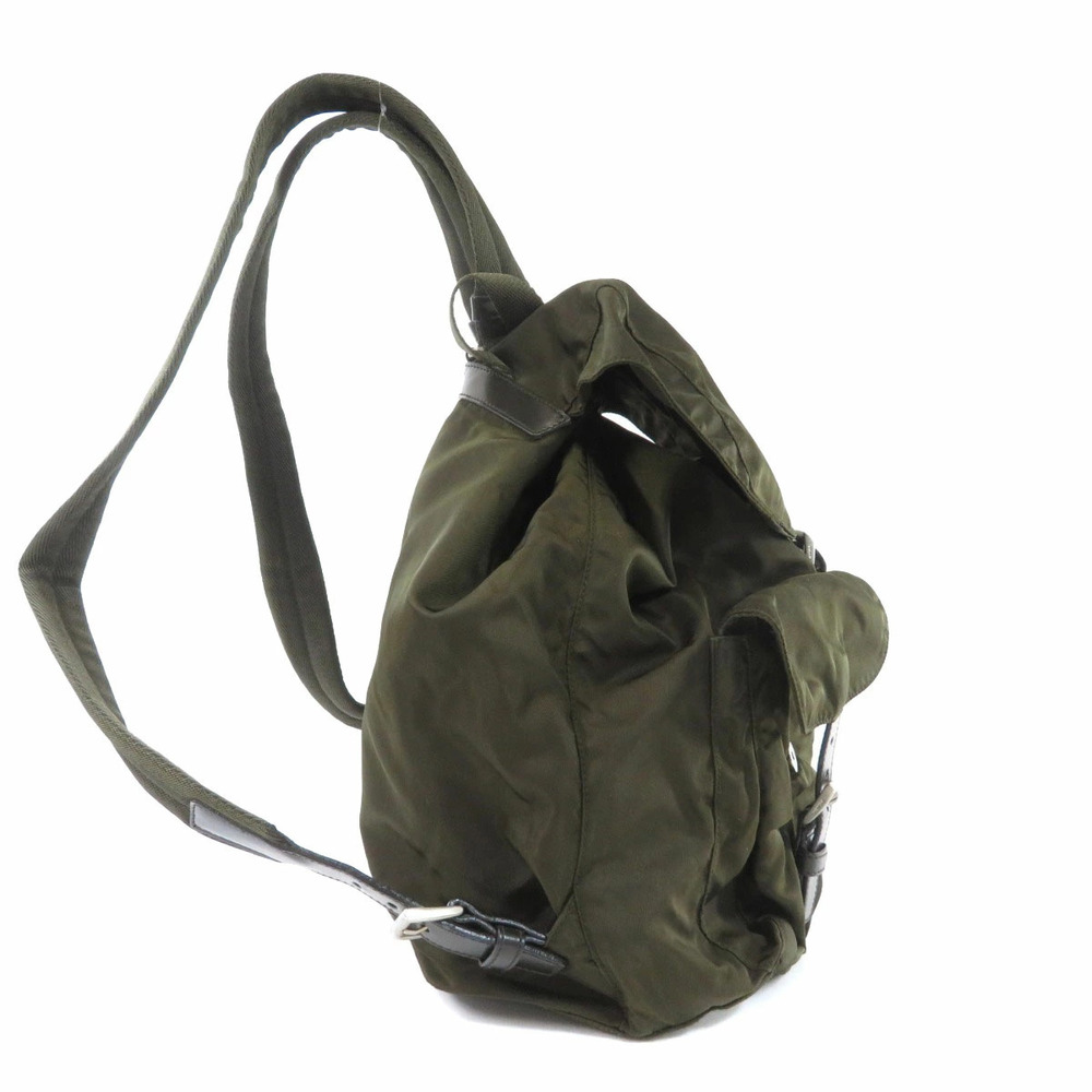 Prada logo plate Backpack Rucksack Daypack - Picture 3 of 11